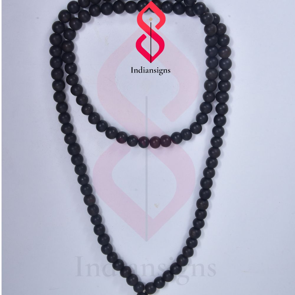 Indiansigns karungali mala 8mm