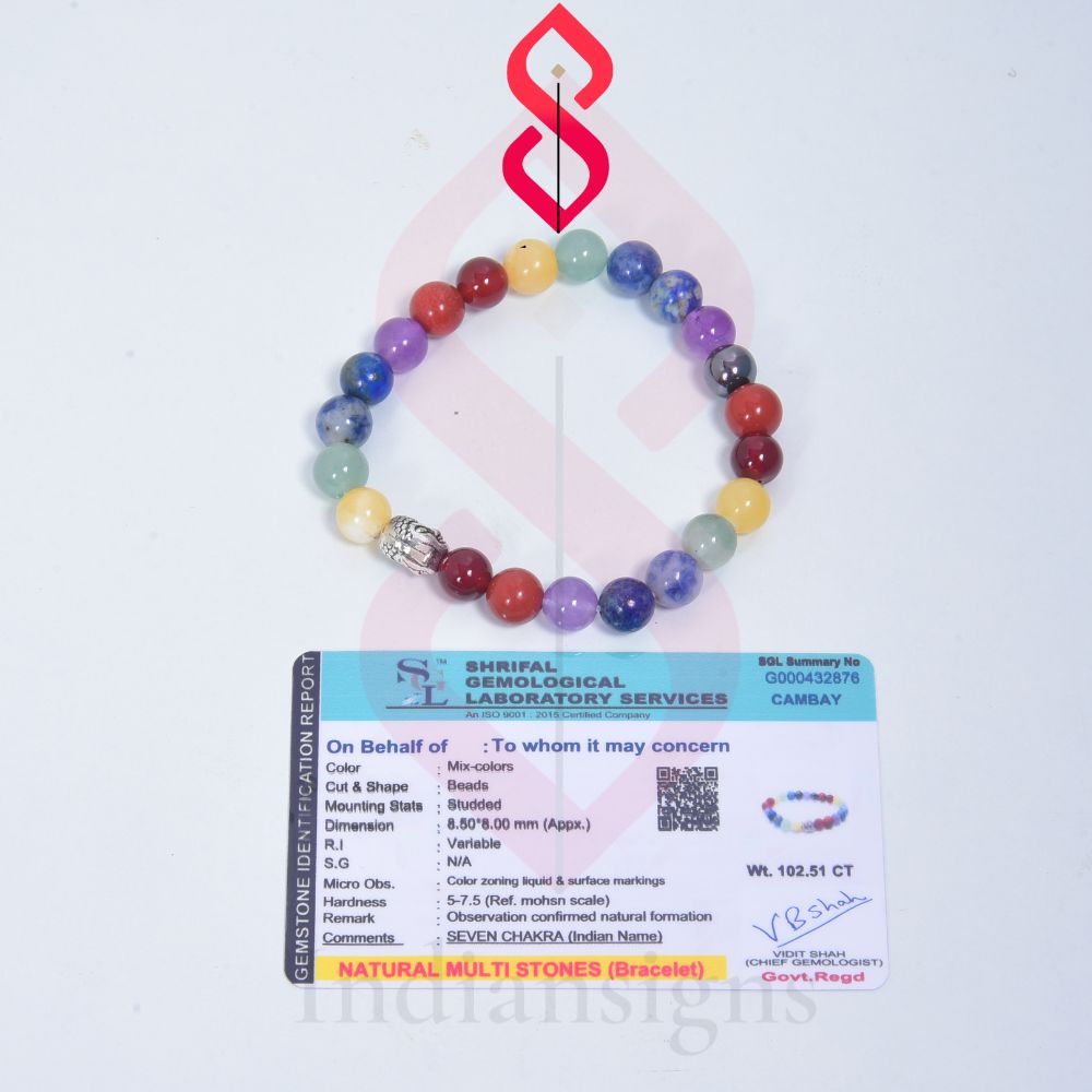 indiansigns 7chakra bracelet