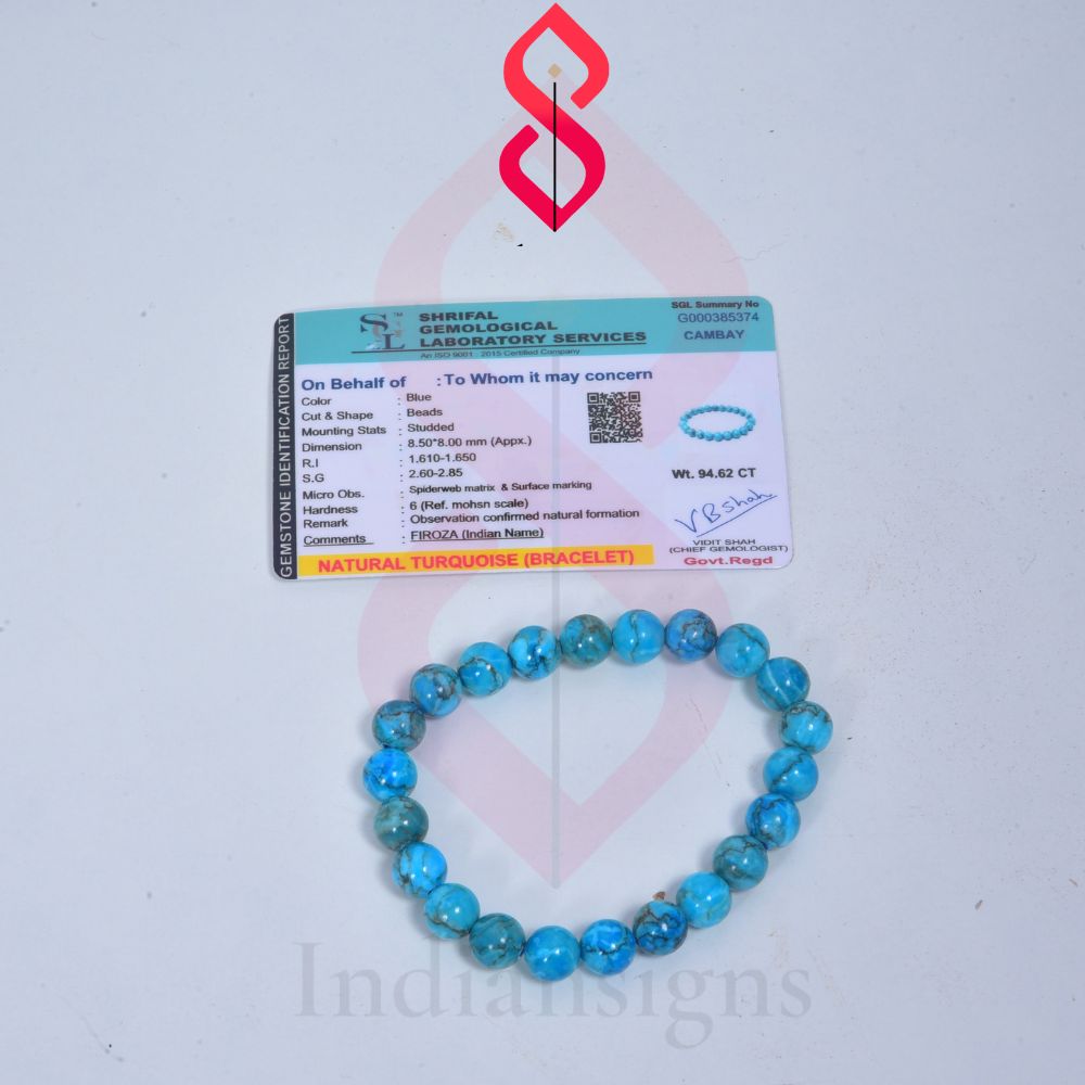 Indiansigns Torquoise bracelet