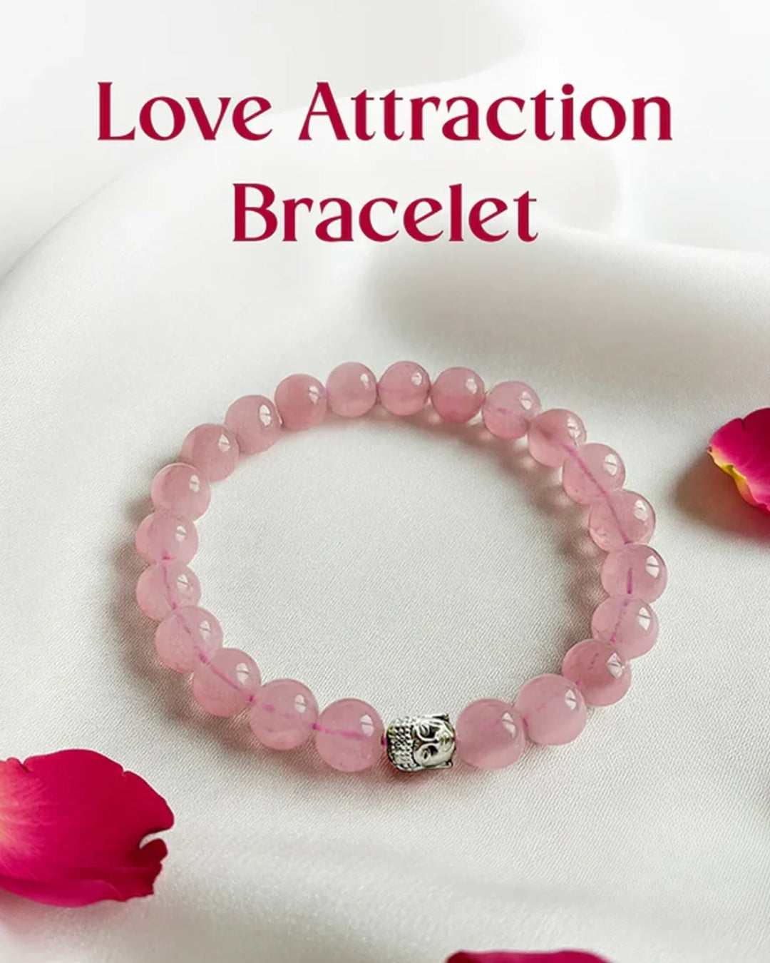 Indiansigns Rose Quartz bracelet
