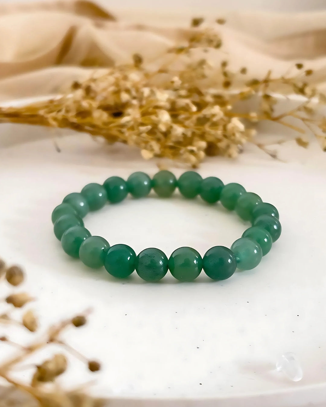 Indiansigns Green Aventurine bracelet